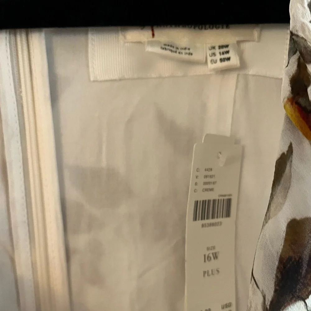 Anthropologie V-Neck Tiered Ruffle Dress - Picture 6 of 8